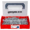 fischer FixTainer PowerFast II TX TG 562272 medžio drožlių plokščių varžtų asortimentas, plieniniai, galvanizuoti (562272)