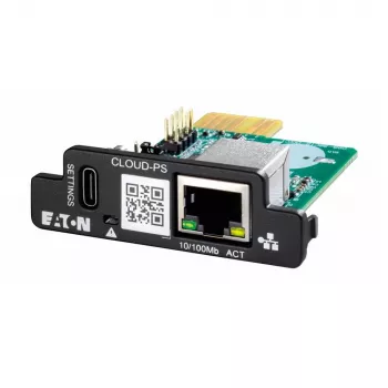 Tinklo valdymo kortelė Eaton CLOUD-PS Fast Ethernet Juoda