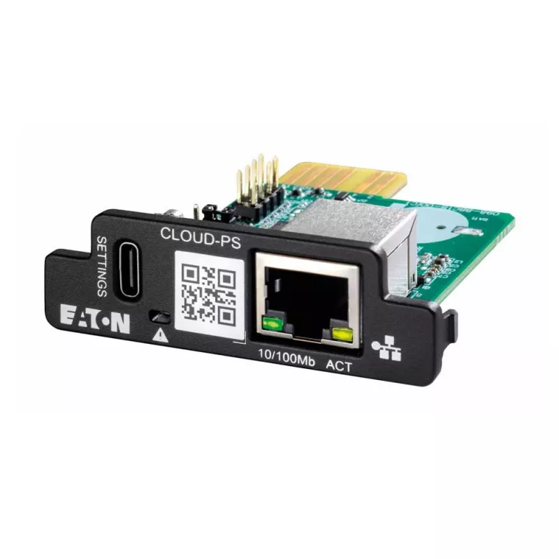 Tinklo valdymo kortelė Eaton CLOUD-PS Fast Ethernet Juoda