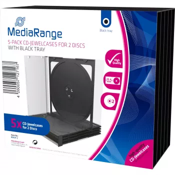 Optical disc case MediaRange BOX31-2