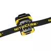 Ant galvos dedamas žibintuvėlis Nitecore NU11 — 150 lm, IPX5, įkraunamas per USB, 41 g, geltonas/juodas