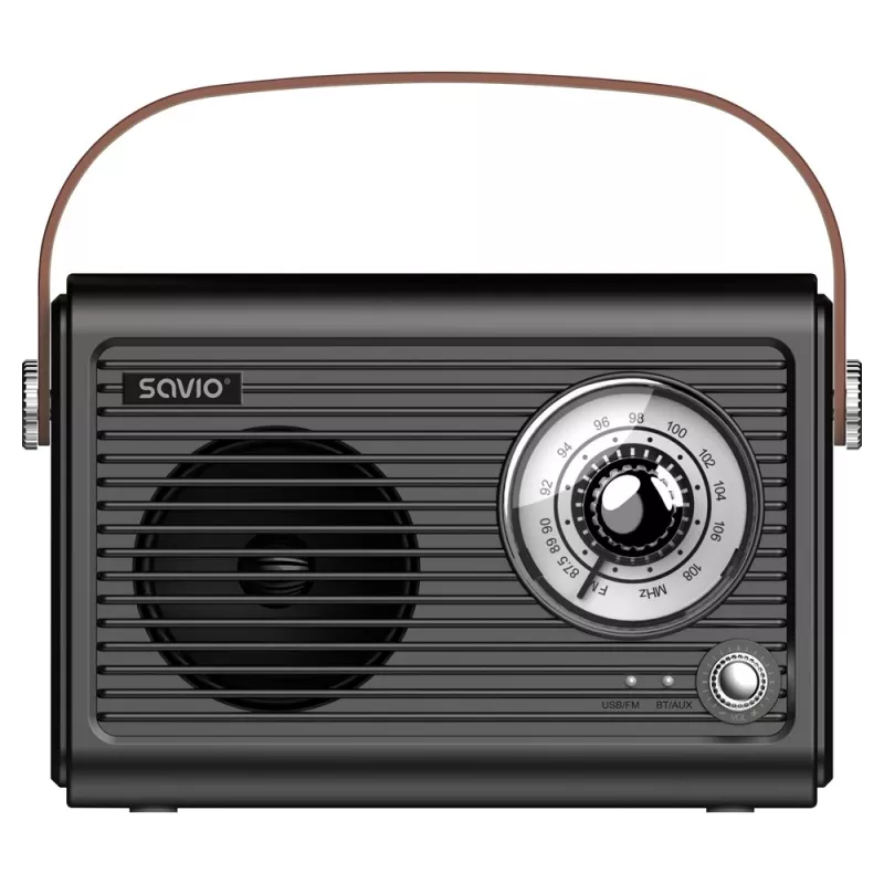 Nešiojamasis radijas Savio RS-01 Analog Juoda
