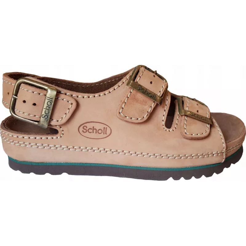 Patogūs basutės Scholl AIR BAG BACK STRAP BRONZE 39