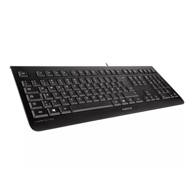 Cherry KC 1000 - klaviatūra - šiaurietiška - juoda