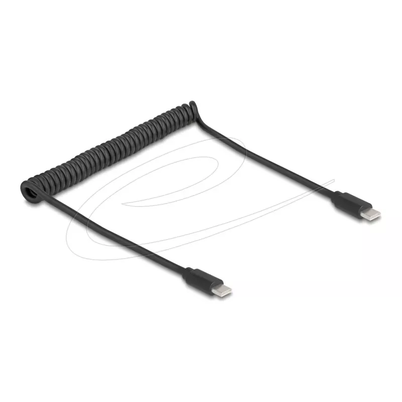 USB kabelis DeLOCK 90369 USB 2.0 0,75 m USB C juodas