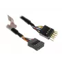 Vidinis USB laidas Akasa EXUSBI-40 0,4 m USB 2.0 vyriškas