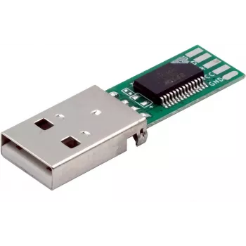 USB į RS-232 nuosekliojo prievado keitiklio plokštė Exsys EX-13101 su FTDI mikroschemų rinkiniu, USB į nuoseklųjį adapterio plokštė
