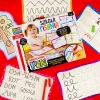 Mokomasis rinkinys Montessori rašymo mokykla su 18 planšetinių kompiuterių