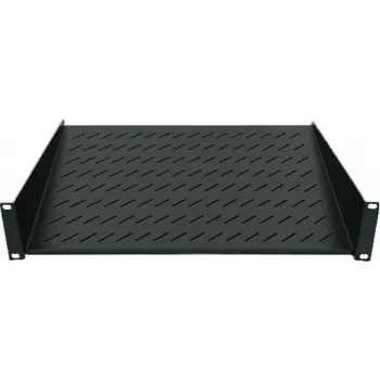 Intellinet 19 colių konsolinė lentyna, 1U, 2 taškų priekinis montavimas, 150 mm gylis, maks. 25 kg, juoda, trejų metų garantija