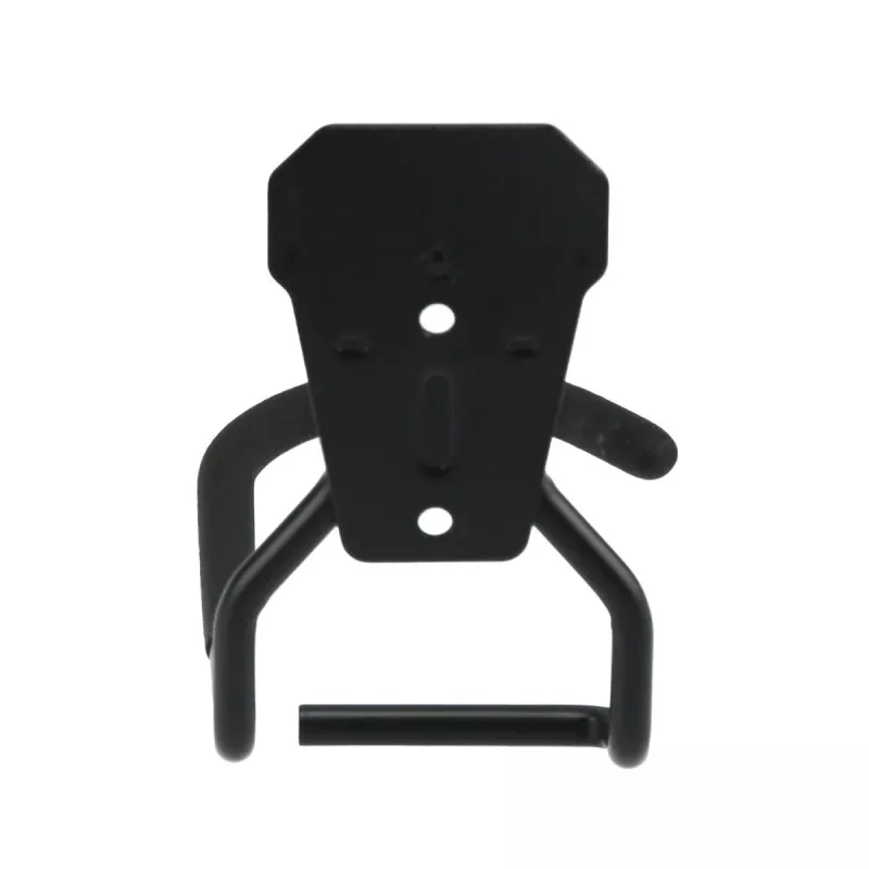 Dviračio tvirtinimo ant sienos laikiklis MACLEAN MC-433 vertikalus dviračio kablys, sulankstomas, reguliuojamo pločio, dviračiams iki 20 kg, juodas