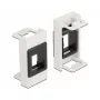 Keystone laikiklis DeLOCK Easy 45 modulis 22,5 x 45 mm balta juoda
