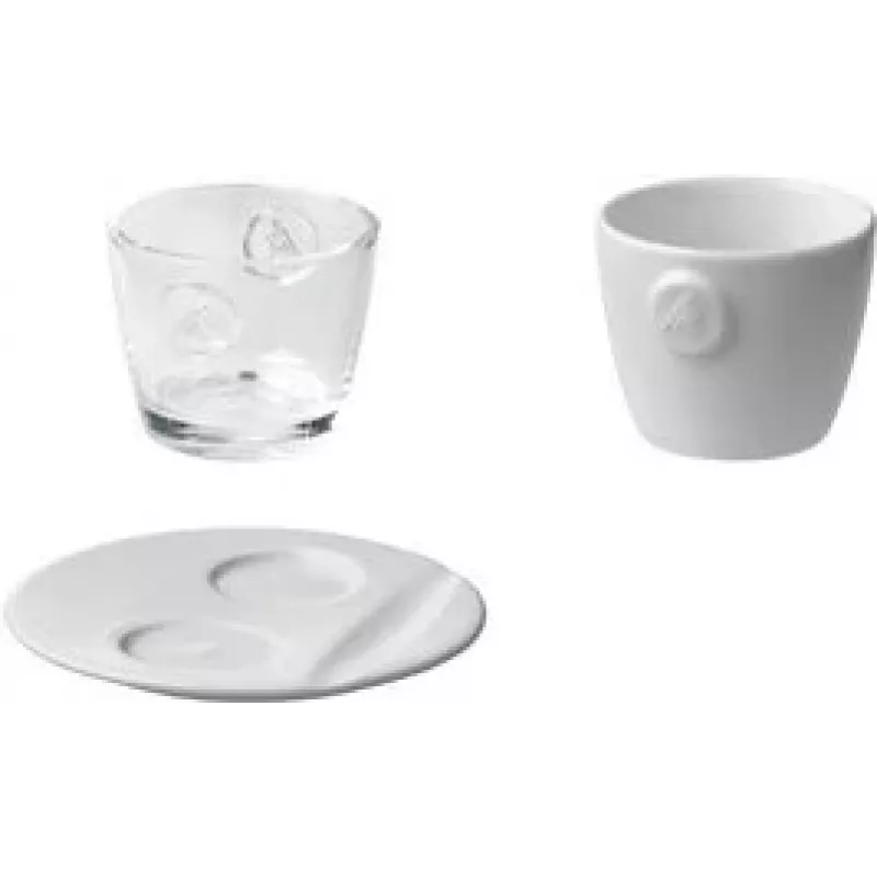 Porcelianinis espreso puodelis MELITTA M-Collection 80 ml, aukštis 54 mm