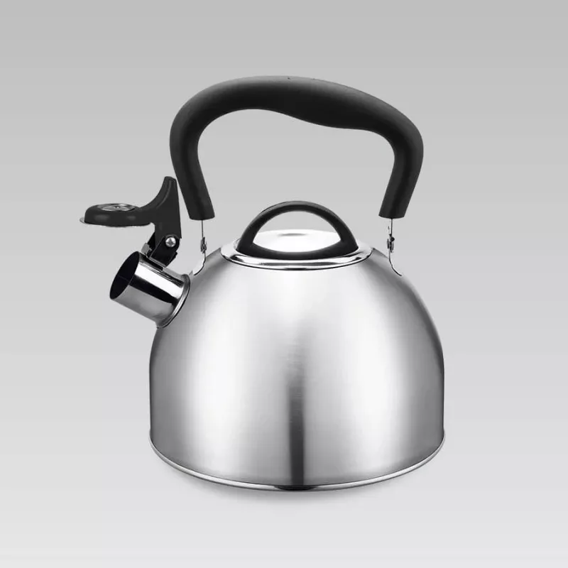 Elektrinis virdulys Maestro MR-1336 1,8 L, nerūdijančio plieno korpusas, juoda šalta rankena