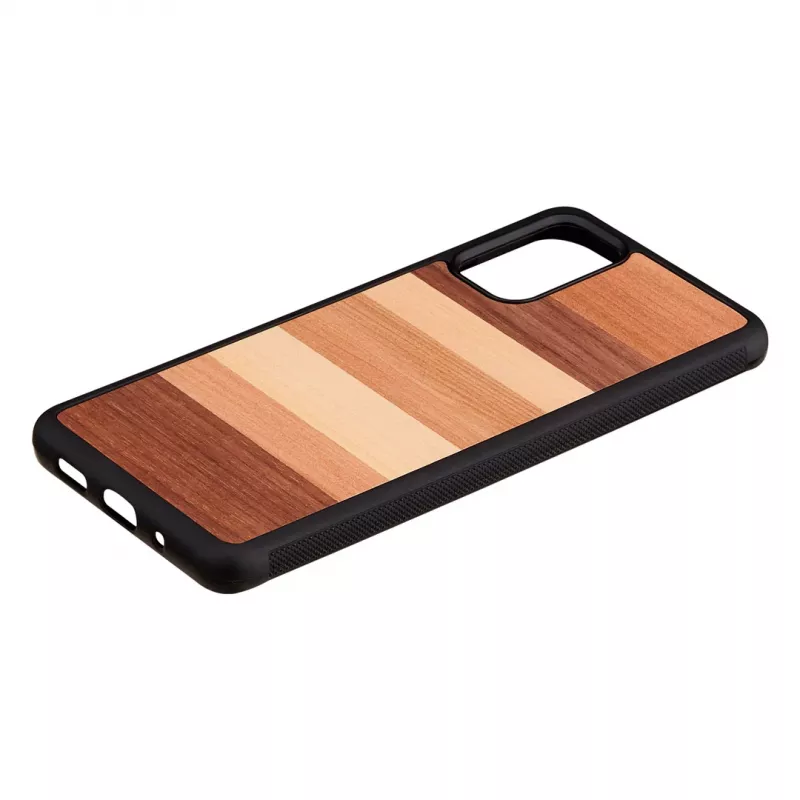 Apsauginis man and wood telefono dėklas Samsung Galaxy S20+ — juodas