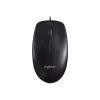 „Logitech M90“ laidinė optinė pelė biurui — 1000 DPI, abiem rankoms tinkama, USB Type-A, juoda