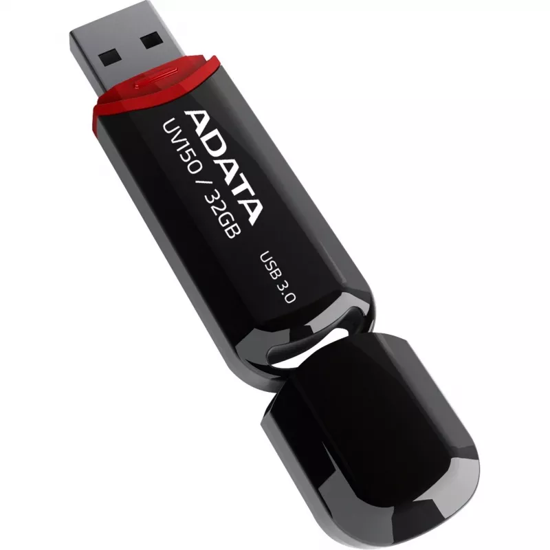 ADATA AUV150-32G-RBK USB atmintinė 32 GB USB Type-A 3.2 Gen 1 (3.1 Gen 1) Juoda