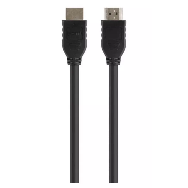 Belkin Standard - HDMI laidas - HDMI (M) į HDMI (M) - 3 m - Dviguba izoliacija - Juoda - 4K palaikymas