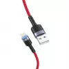 USB į Lightning duomenų kabelis Tellur, 3A, 1,2 m, LED indikatorius, raudonas