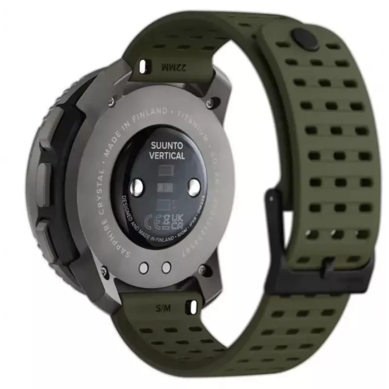 Suunto Vertical 3,56 cm (1,4) Taškinė matrica 49 mm 280 x 280 pikselių Jutiklinis ekranas Juodas GPS (palydovinis)