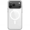 Nevox StyleShell SHOCKFlex - iPhone 17 Pro Max suderinamas su MagSafe permatomas