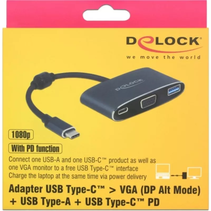 USB grafikos adapteris DeLOCK 62992