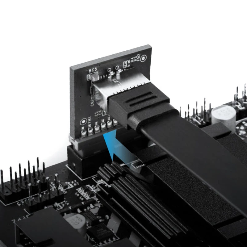GrauGear GG 18024 USB 3.0 adapteris, 90° skydo lizdas (stačiu kampu), A tipo