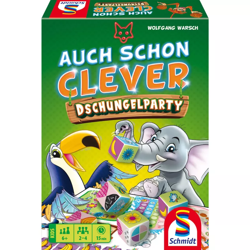 Auch schon clever - Dschungelparty, stalo žaidimas