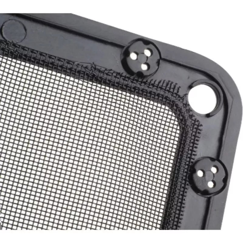 Ventiliatoriaus filtras Sidabrinėstone FF141B juodas ABS sintetinis 140 mm