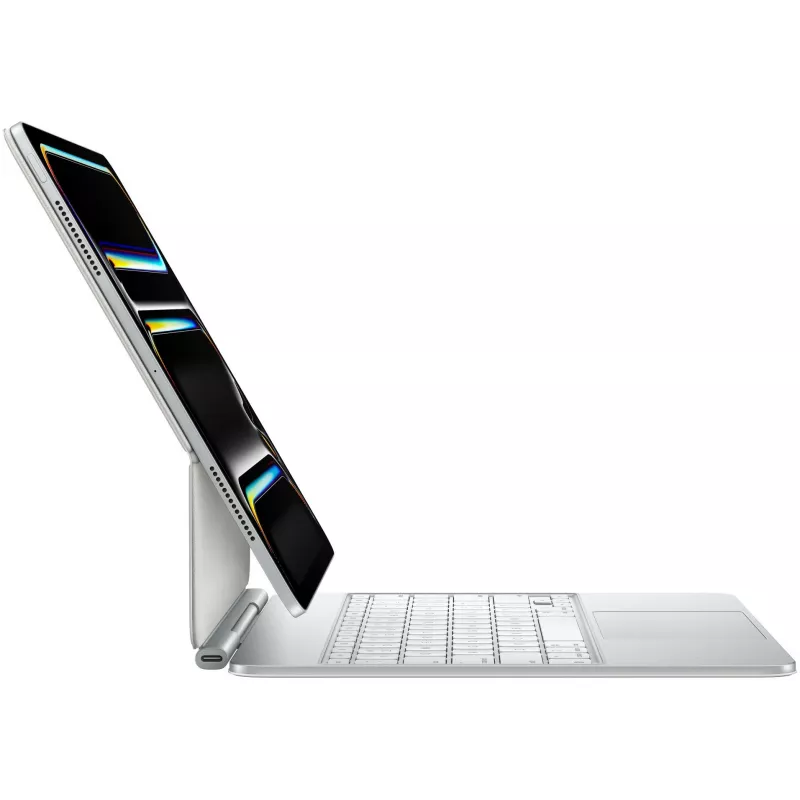 APPLE Magic klaviatūra iPad Pro 13 (M4) - britų anglų k. - balta