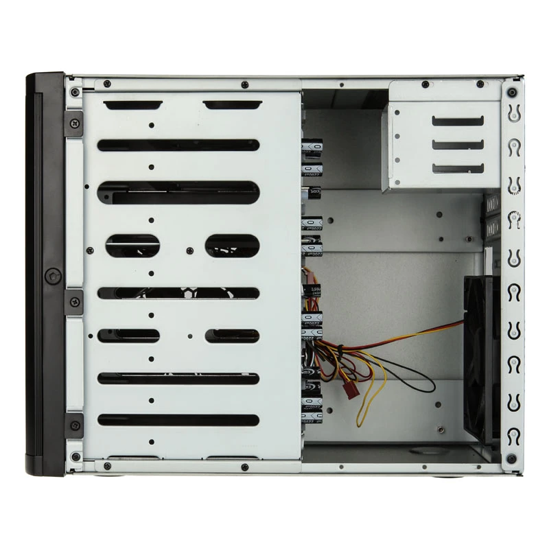 Kompiuterio korpusas Sidabrinėstone SST-DS380B Mini-ITX Juoda