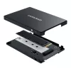 Montavimo rinkinys GRAUGEAR G-CV-M2T25 Juodas Aliuminis