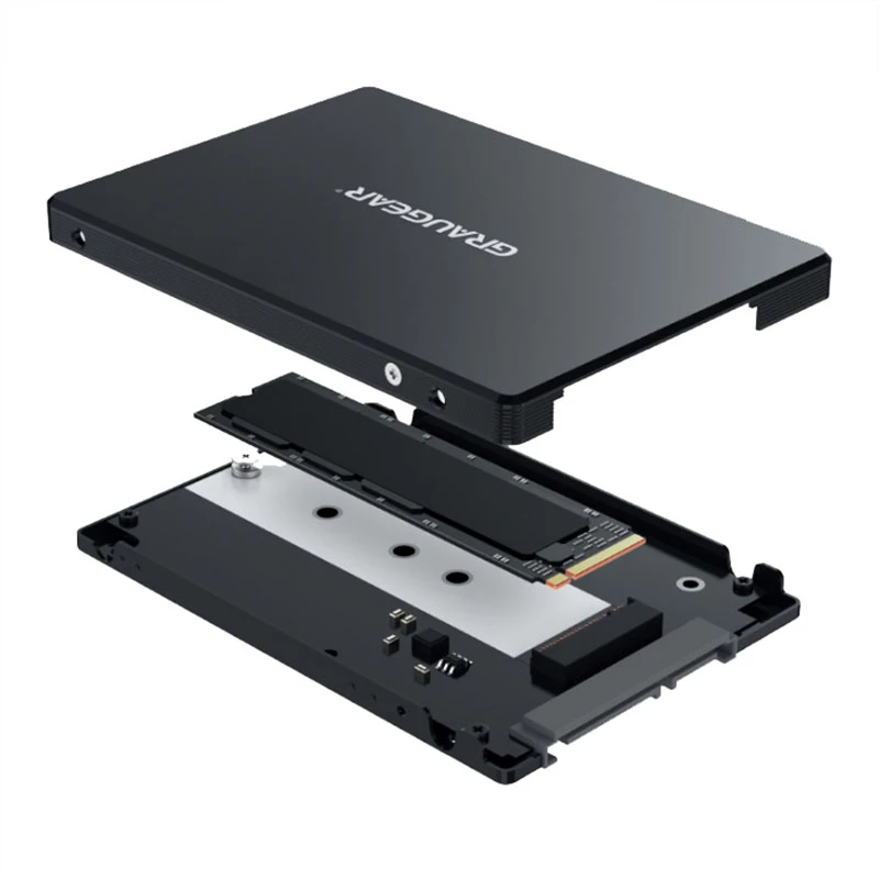 Montavimo rinkinys GRAUGEAR G-CV-M2T25 Juodas Aliuminis