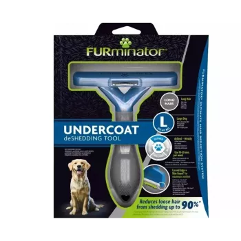 FURminator – furminatoras ilgaplaukiams šunims - L