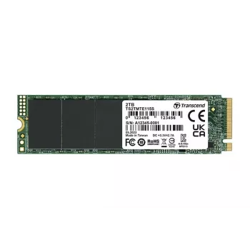 Transcend TS2TMTE115S saugojimo diskas 2 TB PCIe 3.0 x4 (NVMe)