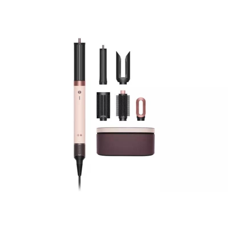 Airwrap Co-anda2x tiesus + Wavy , Multistyler creme/roségold, Bluetooth, 1.700 Watt
