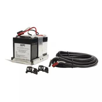 APC akumuliatoriaus keitimo kasetė APCRBC135 (OEM), sandari švino rūgštinė (VRLA), 168 VAh, 5 metai, juoda, atitinka RoHS, REACH