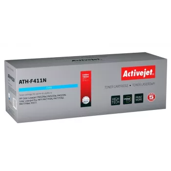 Activejet ATH-F411N toneris (pakaitalas HP 410A CF411A; Supreme; 2300 puslapių; žydra)