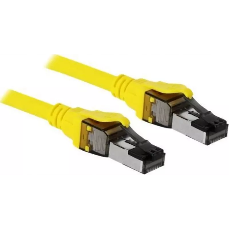 Tinklo kabelis DeLOCK 86585 Cat8.1 5m geltonas