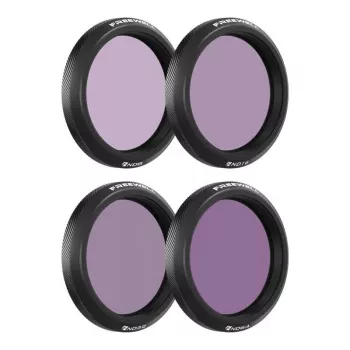 ND filtrų rinkinys „Freewell“, skirtas „DJI Osmo Action 5 Pro“ – 4 neutralaus tankio filtrai