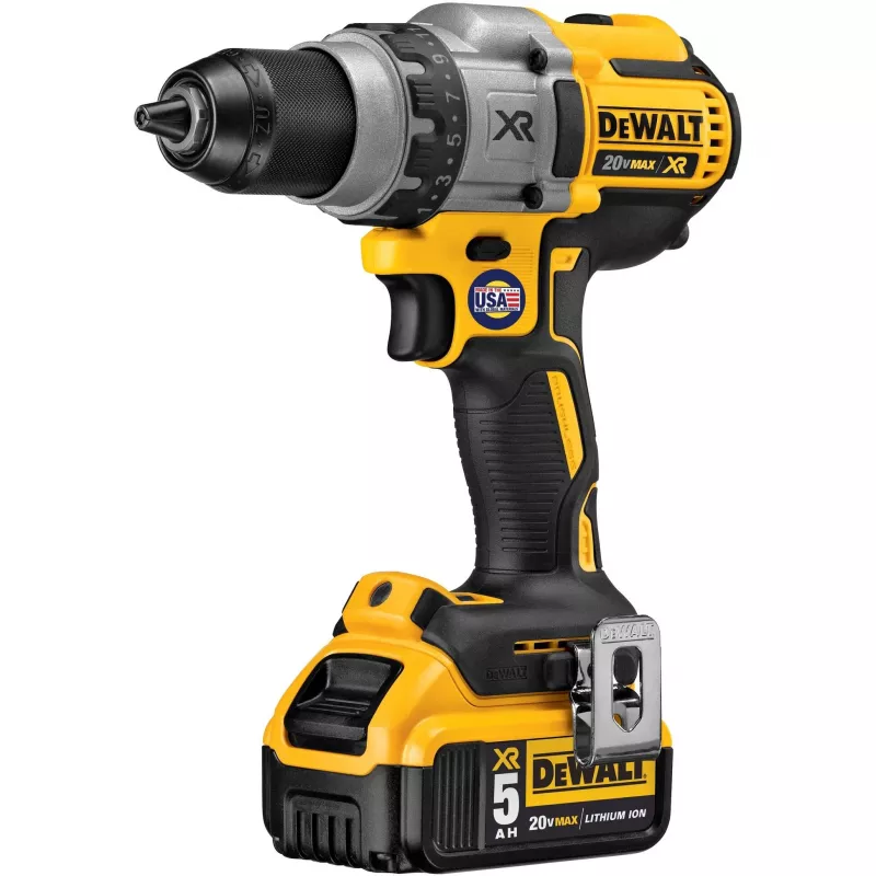 DeWALT DCD991P2 juoda, pilka, geltona 2000 RPM