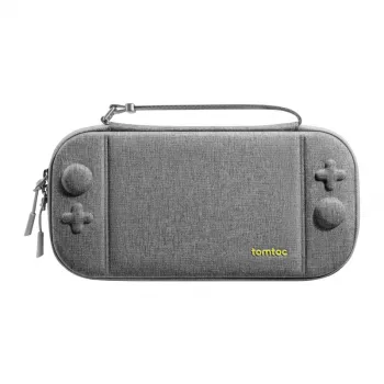 Apsauginis nešiojimo dėklas Tomtoc FancyCase-G05, skirtas Nintendo Switch 2, pilkas