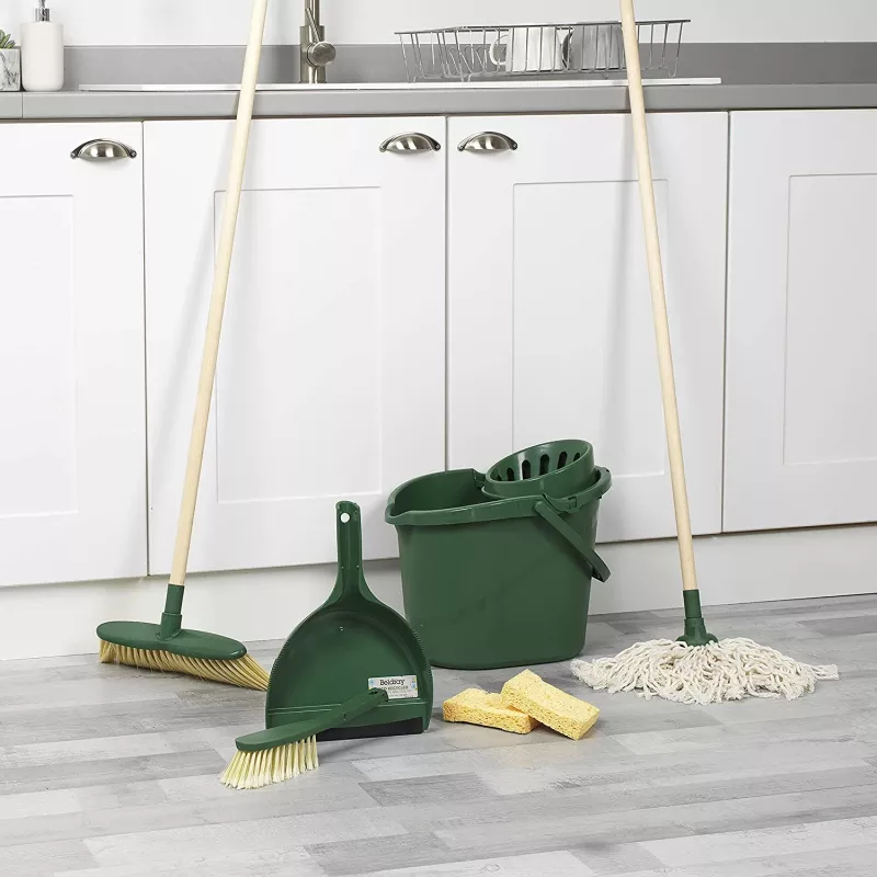 Grindų šluota Beldray LA075277EU7 Eco Classic – rankinė šlavimo priemonė, lengva buitiniam naudojimui