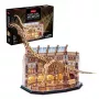 3D LED dėlionė Dante CubicFun NatMus Brachiosaurus 05447 – mokomasis surinkimo modelis su LED apšvietimu