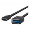 Belkin USB 3.0 lizdas 5GBit/s USB-C į USB-A 1m pilka (F2CU036BTBLK)