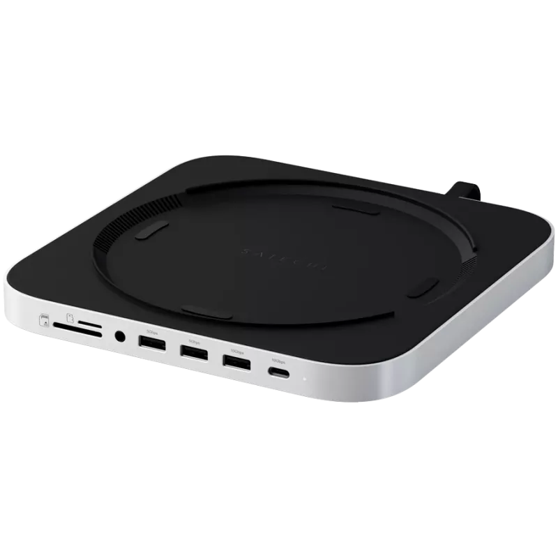 Nešiojamųjų kompiuterių dokas Satechi ST-GMMSHS laidinis USB 3.2 Gen 2 Type-C baltas