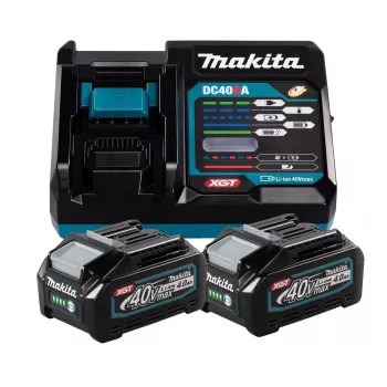 MAKITA Power set 40V 2x5,0Ah XGT (BL4050Fx2+DC40RA)