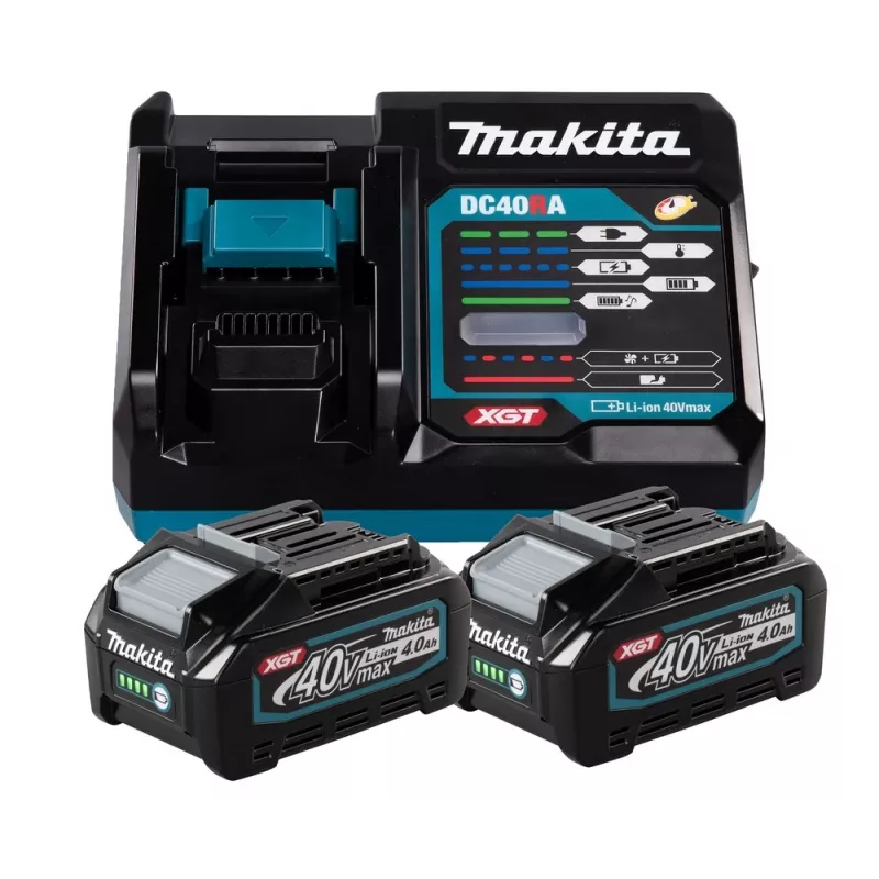 MAKITA Power set 40V 2x5,0Ah XGT (BL4050Fx2+DC40RA)
