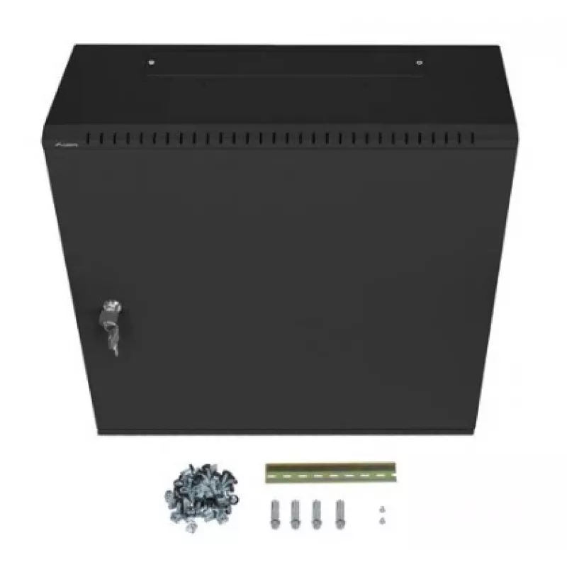 Lanberg WAF1-5203-06-00B spintelė 6U Sieninis stovas Juoda