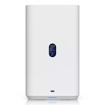 Ubiquiti UNAS-2-W Unifi Nas 2X 3.5 HDD lizdai, 2.5GBE, USB-C, POE++ adapteris