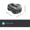 Robotinė vejapjovė Gardena smart SILENO pro baterija 600 m² 16 cm